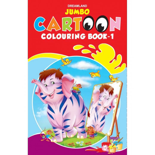 Dreamland | Jumbo Cartoon Coloring Book