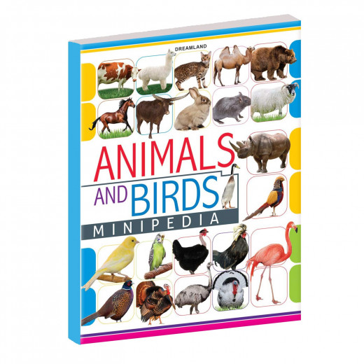 كتاب تعليمي - الحيوانات والطيور من دريم لاند