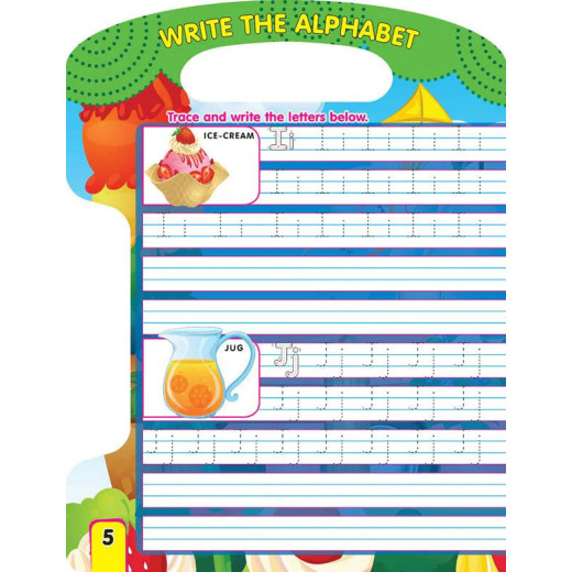 Dreamland | Write And Wipe Book | Alphabets | An Early Learning Book For Kids