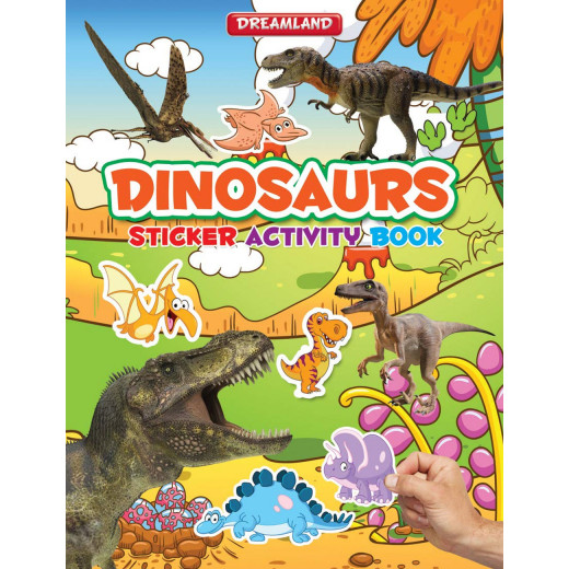 Dreamland Sticker Activity Books Dinosaurs