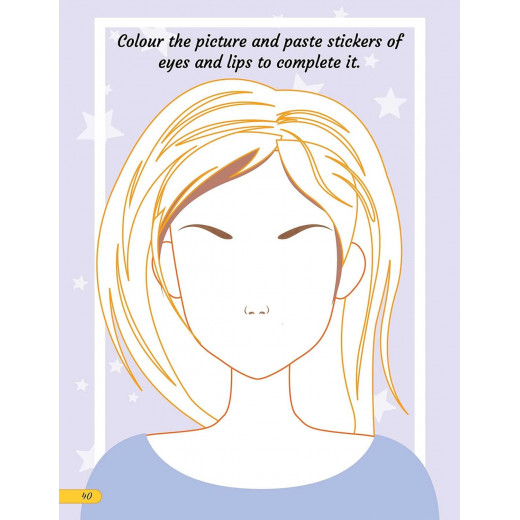 اصنع وجها جميلا باستخدام أكثر من 100 ملصق من دريم لاند