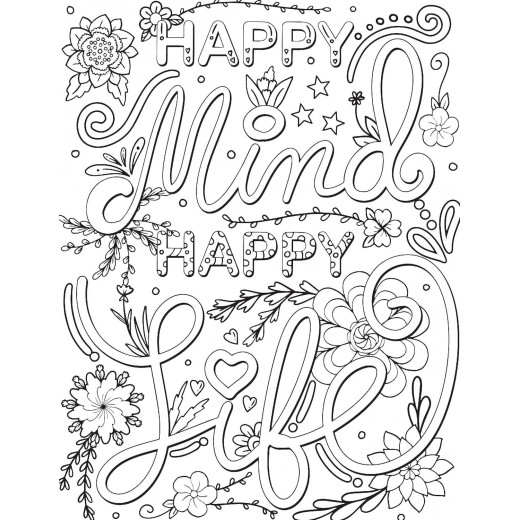 Dreamland Mindfulness Coloring Book for Adults