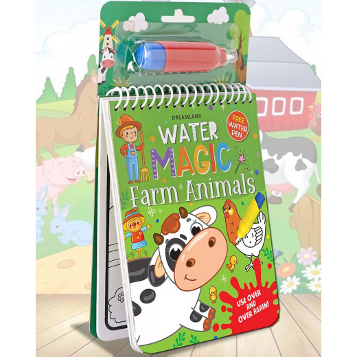 Dreamland water magic farm animals with water pen use over and over again