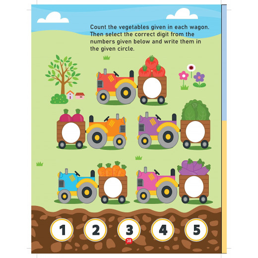 نشاط المزرعة والتلوين - كتاب نشاط للأطفال من دريم لاند