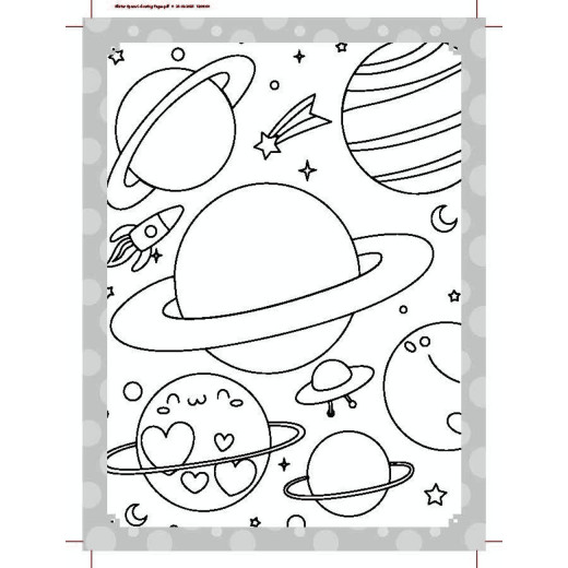 Dreamland | Ultimate Space Coloring Fun Book