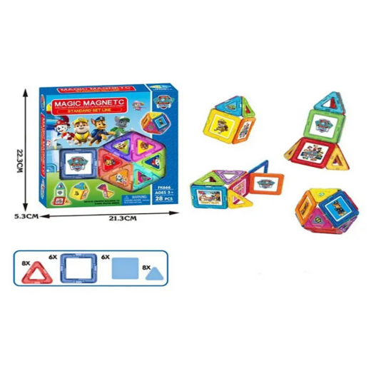 K Toys | Magic Magnetic Game-Paw Patrol