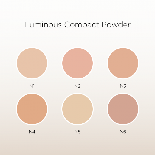 Coverderm Luminous Compact Powder Number 6 - 10gr