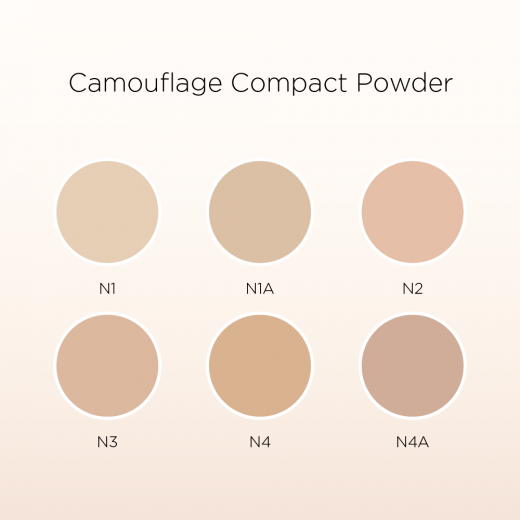 Coverderm Compact Powder Oily-Acneic Skin No 1 Powder For Oily-Acne Skin 10gr
