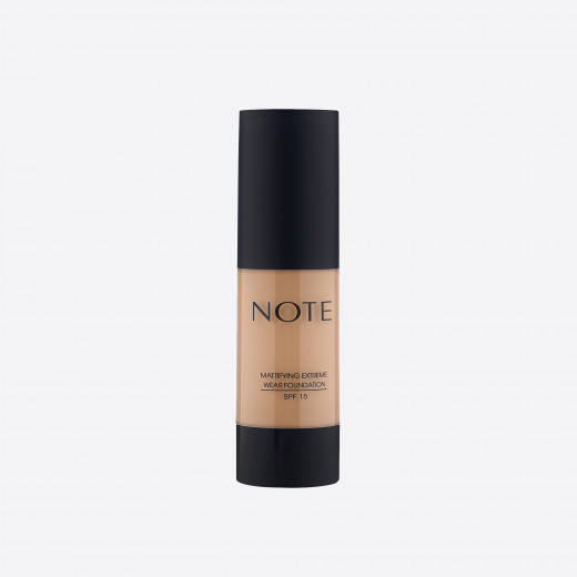 Note Cosmetique Mattifying Extreme Wear Foundation - No 120, Soft Sand