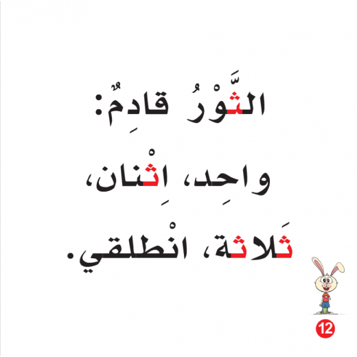 كتاب ارنوب والمثلث للحروف الابجدية العربية, حرف الثاء