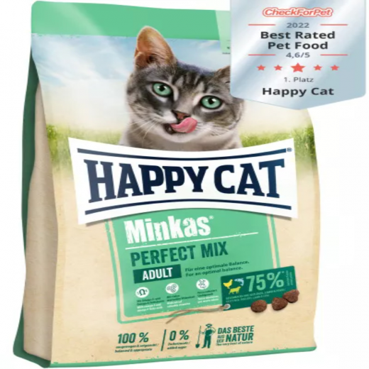 طعام قطط بيرفيكت ميكس 10 كجم من هابي كات