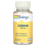 Solaray, Iodine, 500 mcg, 30 VegCaps