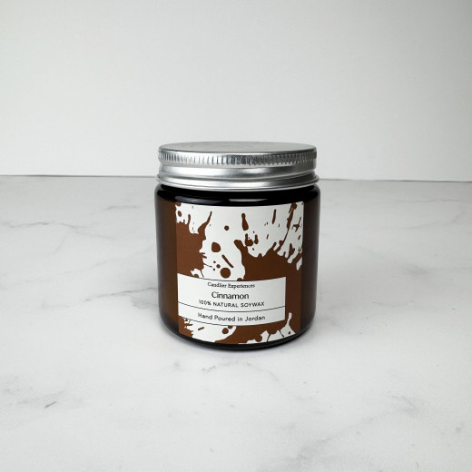 Candlier Experience Candle, Cinnamon Flavor