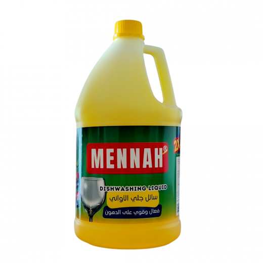 Lemon Dishwashing Liquid 3.8L by Mennah®