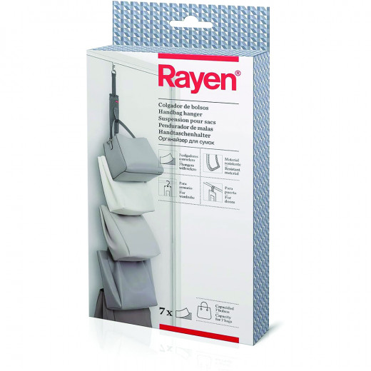 Rayen 2067.11 Bag Hanger, 7.5 x 95 cm, gray