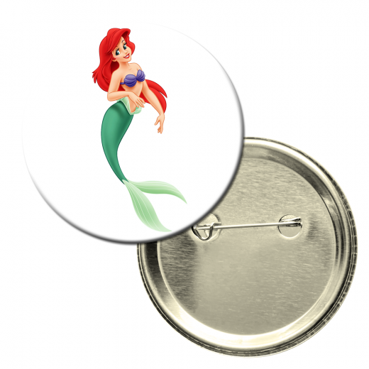 Button badge - Little Mermaid