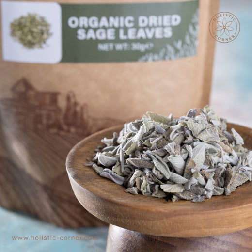 Organic Dried Sage Leaves | 30g