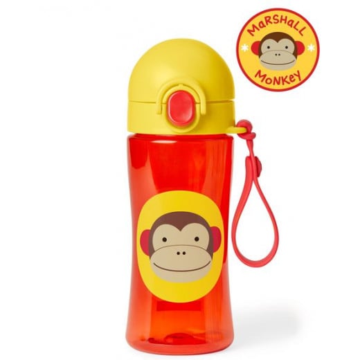 Skip Hop Zoo Lock Top Sports Monkey Bottle